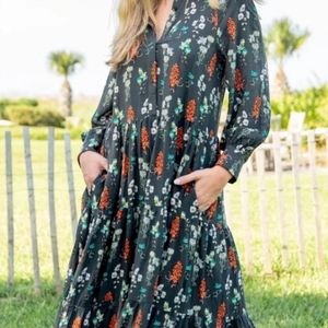 NEW Natural Life Floral Dress